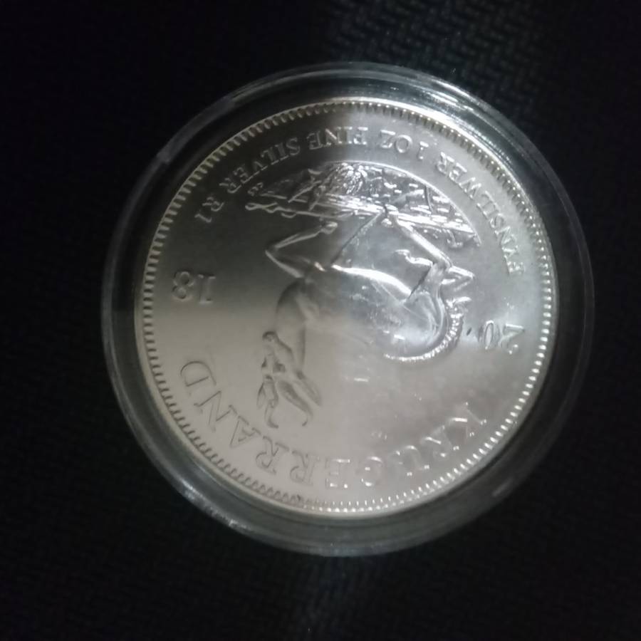 2018 and 2019 one ounce kruger rand for angdeo